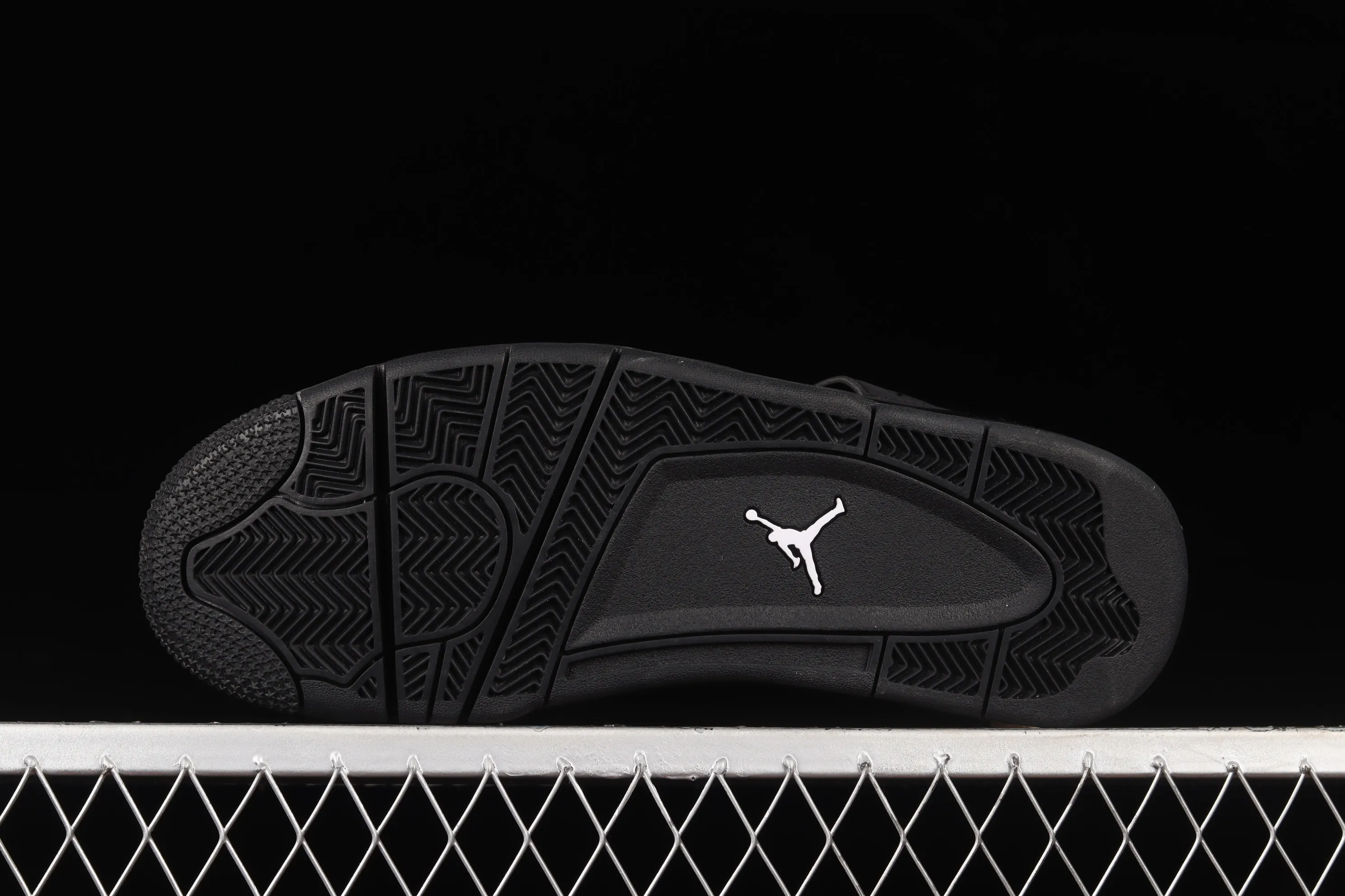 All categories Air Jordan Jordan series basketball shoes Air Jordan 4 foreign trade version Air Jordan 4 Retro "Black Cat" AJ4 Joe 4 Black Cat First layer frosted CU1110-010